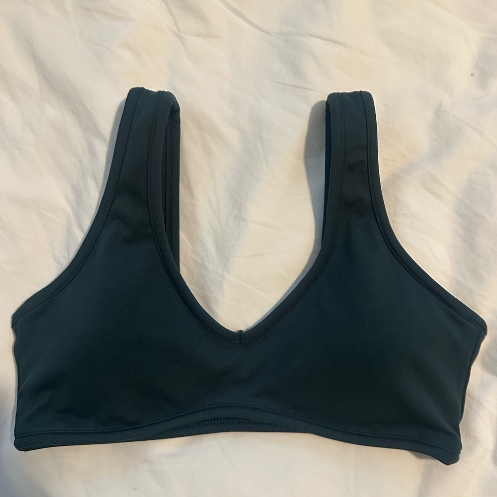 CSB Dark Green Sports Bra